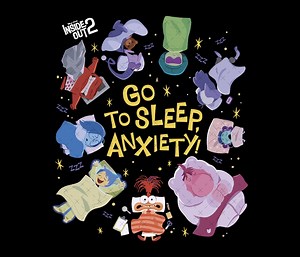 Go to Sleep Anxiety Character Poster, Digital Download Printable PNG SVG File - Etsy