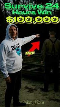 Survive 24 Hours To Win $100,000 On Unknown Island! MrBeast Challenge #shorts