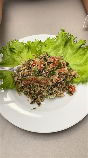 2.4K views · 18 reactions | She learned this trick in an Arab restaurant and now she does it all the time! | Barbie's Kitchen | Facebook