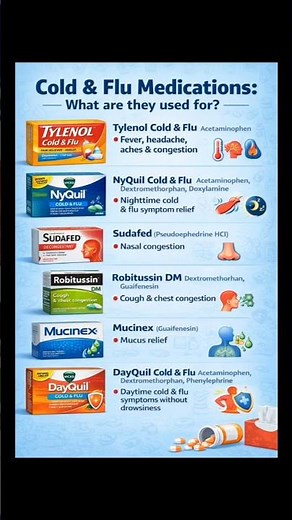 Cold & Flu Medications: Uses, Benefits and Symptom Relief Guide