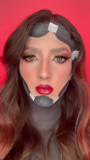 Creepy St Bernard Makeup Tutorial