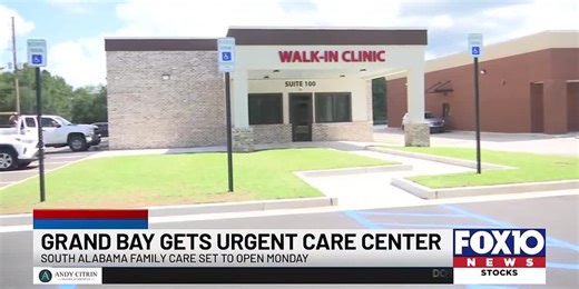 First urgent care to open Monday in Grand Bay
