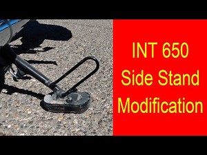 INT 650 Side Stand Modification For My Royal Enfield