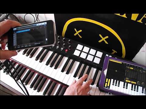 How To Connect & Set Up The M-Audio Oxygen 61 or 49 to an iPad & iPhone