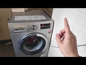 POWER CUT ON BOSCH FRONT LOAD WASHING MACHINE