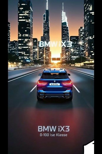 2026 BMW iX3 Review ⚡ Future of Electric SUVs 🔥 | Range, Power & Tech Explained #shorts #bmw