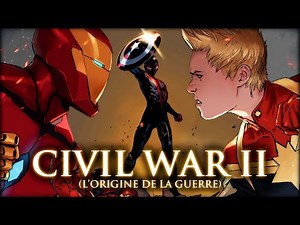 The story of CIVIL WAR 2! (Iron Man vs Captain Marvel)
