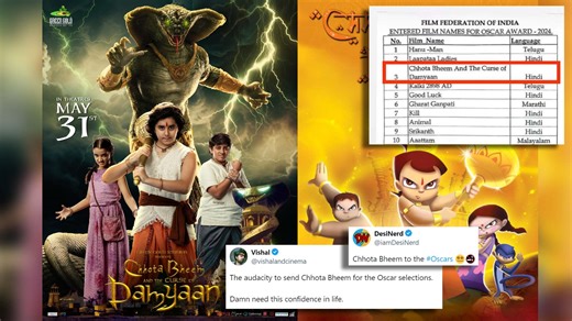 Chhota Bheem Sent For India’s Oscar 2024 Shortlist Humors Cinephiles: ‘Need This Confidence In Life’