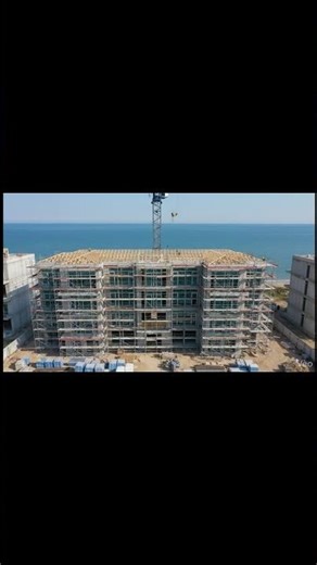 Building a $5M Beachfront Resort Villa From Scratch | Full Construction Time-Lapse (Drone View)