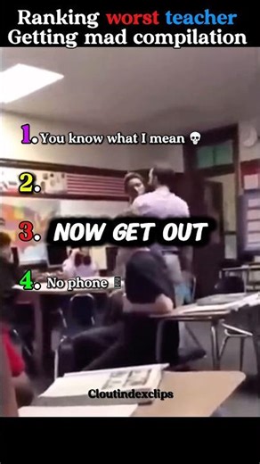 Worst teachers getting mad compilation 😂🔥