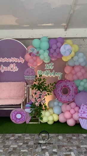 208K views · 2.9K reactions | Candyland Birthday Party #l #candylandtheme | Balloons and Crafts by Warren | Facebook