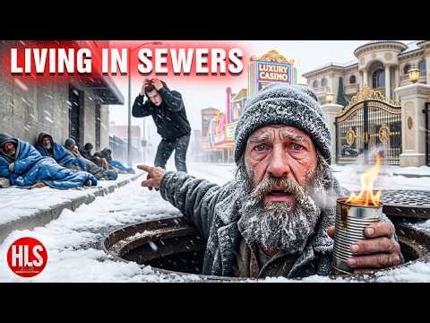 Las Vegas Homeless Crisis 2026: The "Underground City" of Losers