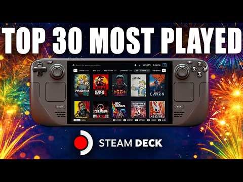 The TOP 30 Most Played Steam Deck Games Of February 2026