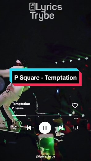 P Square - Temptation (Lyrics)