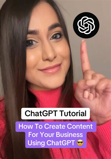 #creatorsearchinsights ChatGPT Tutorial - How To Create Social Media Content For Your Business Using ChatGPT! #chatgptprompts #chatgpttips #contentcreationtips #smallbusinesstips