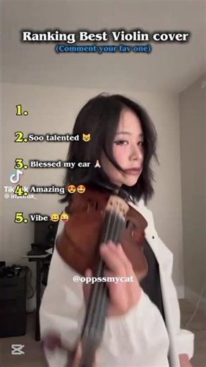 Ranking Violin cover #music #trendingshorts #shortfeed #rankingvideo #fypviralシ
