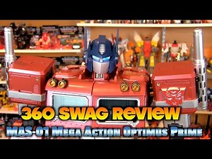 360 Swag Review: Toys Alliance Transformers MAS-01 Mega Action Optimus Prime unboxing