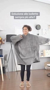 🧸 CALORE E MASSIMA COMODITA' CON LA COPERTA FELPA OVERSIZE ✅ Ti avvolge in un morbido abbraccio per restare caldo in ogni momento ✅ Ideale per rilassarti sul divano, a letto o mentre lavori da casa ✅ Design oversize con cappuccio e tasca, si adatta a ogni esigenza ⏰ In Offerta con Spedizione Gratuita e Pagamento alla Consegna: https://casaintelligente.net/products/hoodie | La Casa Intelligente