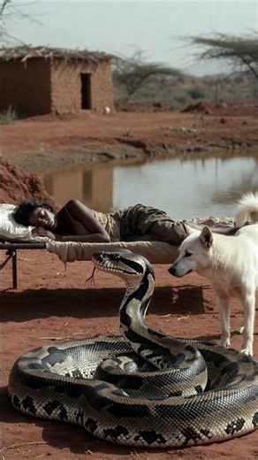 Dog 🐕 vs Python Girl Save Herself in Epic Movement 🤣