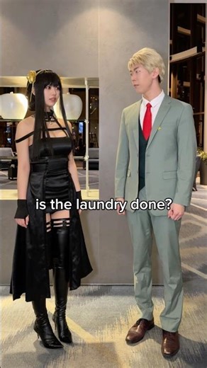 Spy x Family IRL: Loid’s secret to a happy marriage ❤️ ft. dearchuu