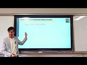 (M1C3) Consumer Theory: How to maximize different types of utility functions?