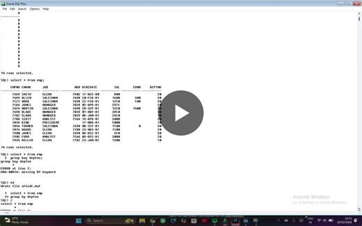 SQL Group By Clause: Summarizing Data with Aggregate Functions | ELAKKIYA VIJAYARAGAVAN posted on the topic | LinkedIn