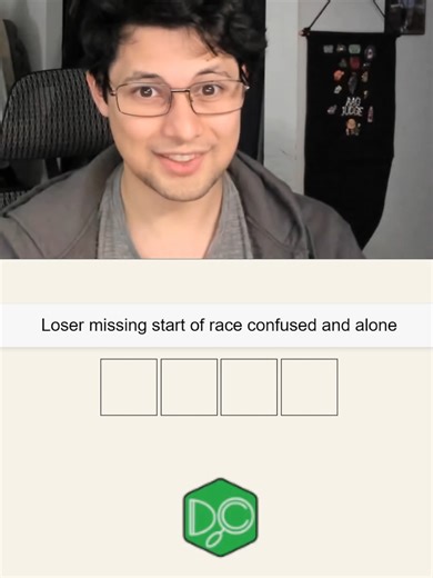 Daily Crypticle · Jan 15, 2026 “Loser missing start of race confused and alone (4)” #crypticcrossword #dailycrypticle #wordplay #bitcryptic