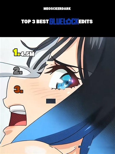 Top 3 Best Bleu Lock Edits 🥶🔥💀 #shorts #viral #trending