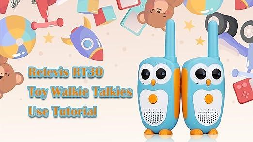 Retevis RT30 walkie talkies use tutorial