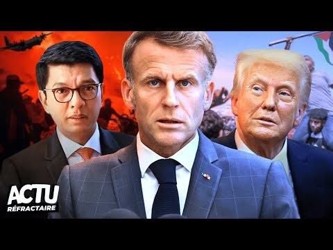 MACRON is coming to the RESCUE of a PRESIDENT?! 😂