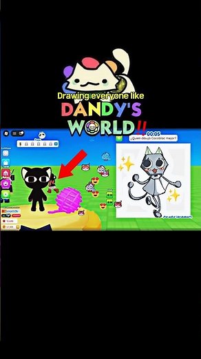 ROBLOX-Draw Me, but... everyone is a Dandy's World Character‼️pt.2 #roblox#memes#art#funny#shorts