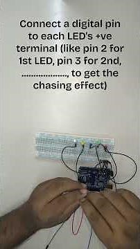 LED Chaser using Arduino Uno