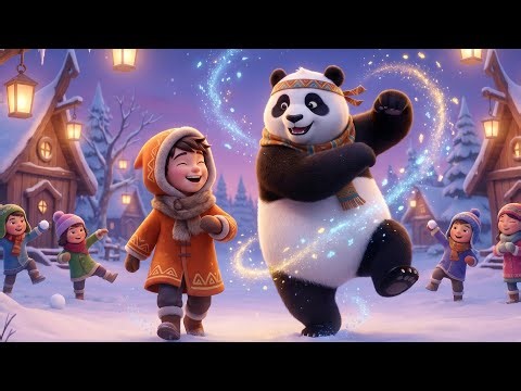 Kalu Madari Aaya 🐻 | Dancing Ninja Panda | Hindi Rhymes for Kids | Fun Cartoon Song | Kids Songs