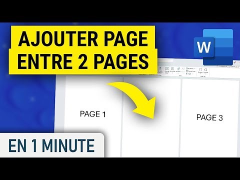 Insert a NEW PAGE between two pages in Word