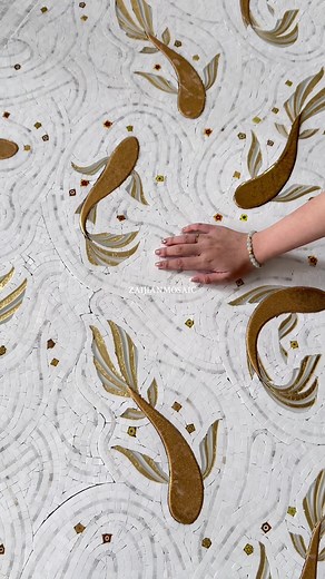 Transforming Gold into Unique Mosaic Fish Designs