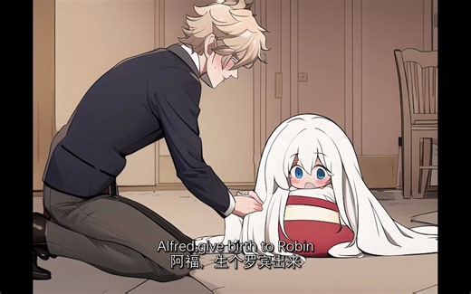【AI绘画】AI学习了1000小时的蝙蝠侠后写出的剧本，但是AI画图