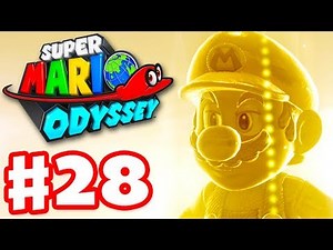 Super Mario Odyssey - Gameplay Walkthrough Part 28 - Ruined Kingdom 100%! Amiibos! (Nintendo Switch)