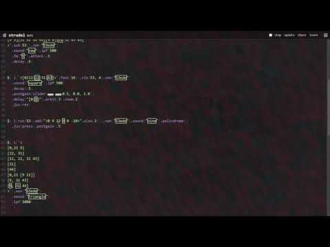 Experiment IV - Microtonal Strudel & Hydra Live Coding