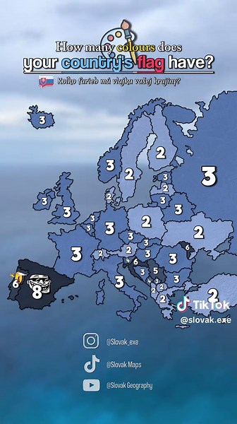 Explore the Colors of European Flags | Geography Map Quiz