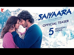 Saiyaara | Official Teaser | Ahaan Panday | Aneet Padda | Mohit Suri