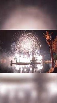 Fireworks Night: Experience the Phenomenal Light Show Over Water! #shorts