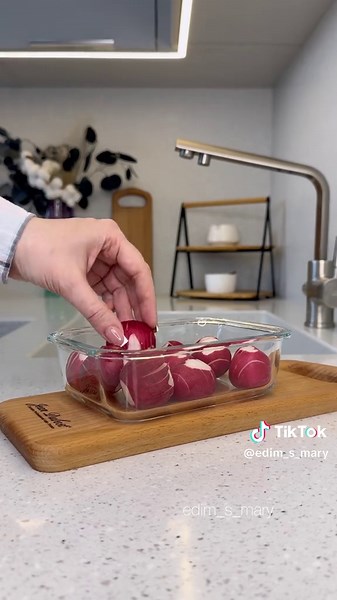 Вкусная закуска из редиски на ночь