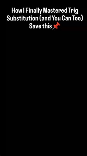 MOSZi GLOBAL on Instagram: "Day 4/100 of mastering math formulas📊 Trig substitution📐 #maths #mathematics #learning #formulas #physics #chemistry #calculus1 #calculus2 #calculus3 #calculus #mathteacher #mathstrick #📊 #📐 #billionairelifestyle #luxury #meme #iit #jee #neet #nit #vit #bitspilani #viralvideos #100kfollowers"