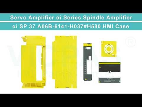 FANUC Servo Amplifier αi Series Spindle Amplifier αi SP 37 A06B-6141-H037#H580 Plastic Enclosure