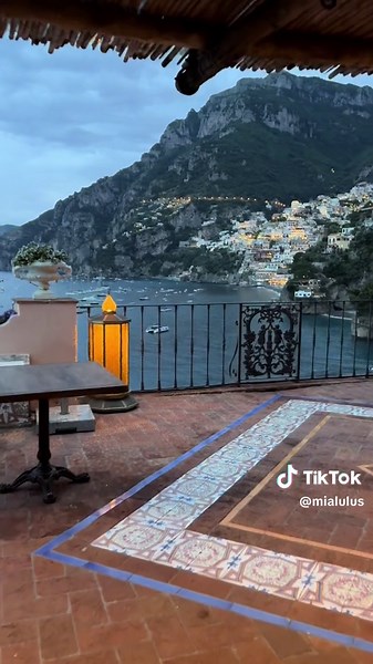 Dining at Maestro's Restaurant in Positano