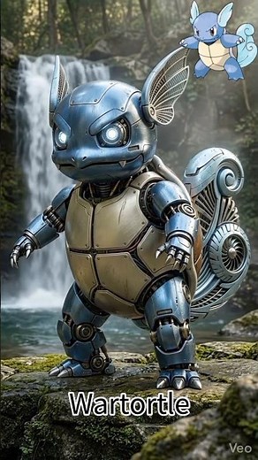 Realistic Robot pokemon Evolution-Ai