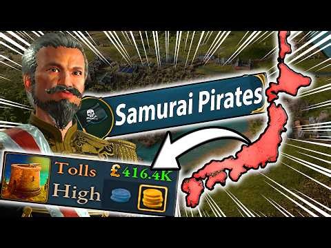 I PIRATED the STRAITS To BREAK The World Market As JAPAN in Victoria 3 The Great Wave
