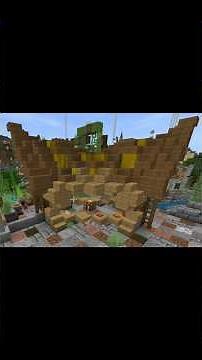 Minecraft Diagonal Medieval Market Stall Build in 60 Seconds | 60 Second Structures #Shorts