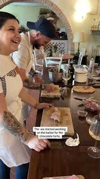 I always love doing a cooking class in Italy