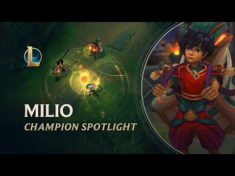 Champion Spotlight: Milio | Gameplay – League of Legends